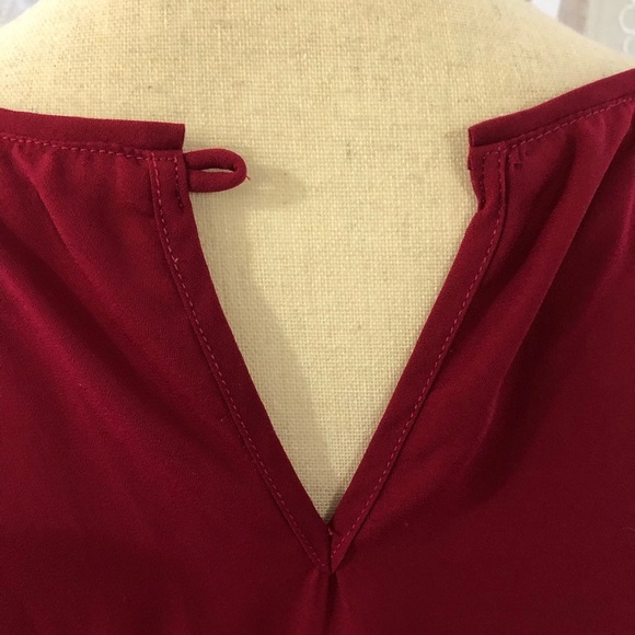 🎄 Le chateau pink shirt blouse  SZ L - Picture 5 of 7